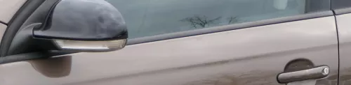 Golf 5/6 Kombi Leiste Zierleiste vorne links oben Fensterschachtabdeckung schwar (184226)