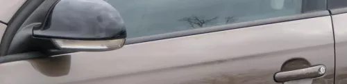 Golf 5/6 Kombi Leiste Zierleiste vorne links oben Fensterschachtabdeckung schwar