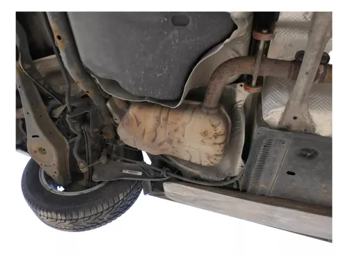Golf 6 Kombi Auspuff hinten Endschalldämpfer Benziner MItteltopf Mitte 1,4 CAXA (184268)