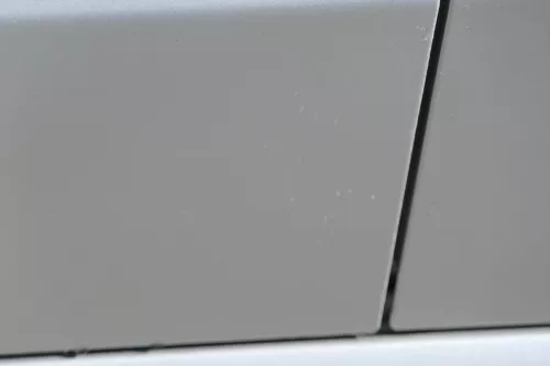 Fabia 6Y Kombi + Limousine Tür vorne links Fahrertür grau LF7T silber ohneAnba (184282)
