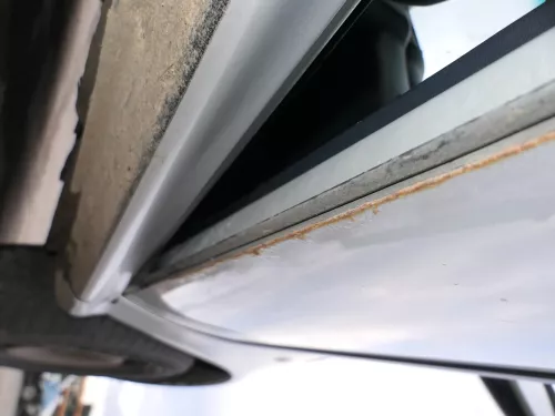 Skoda Octavia 1U Kombi  +Limo Tür vorne rechts Beifahrertür grau silber LF7T (184303)