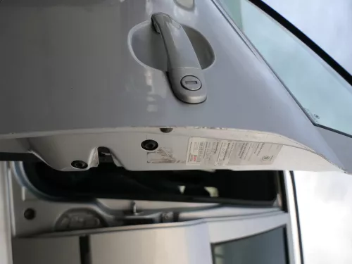 Skoda Octavia 1U Kombi + Limo Tür vorne links Fahrertür blau LF5U 9460 ohne Anba (184306)