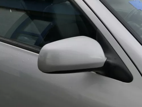 Skoda Octavia 1U elektrisch Spiegel Außenspiegel rechts grau silber LF7T Glas