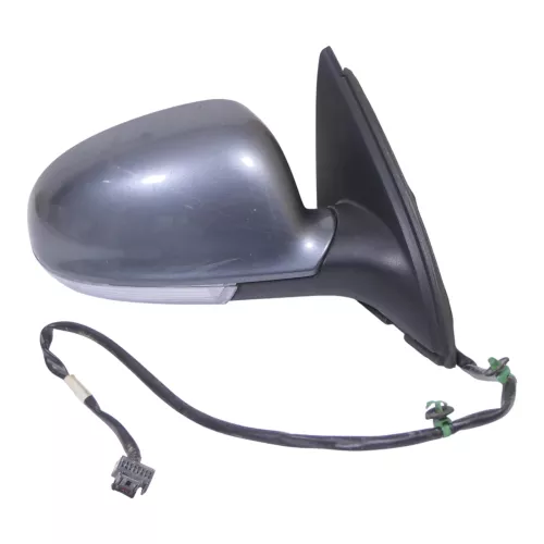 VW Golf Variant Kombi AJ5 1K elektrischer Spiegel Außenspiegel rechts grau LD7X