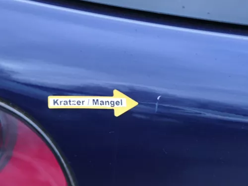 Ibiza 6L Heckklappe Klappe hinten Kofferraumklappe blau LS5G - ohne Spoiler (184391)