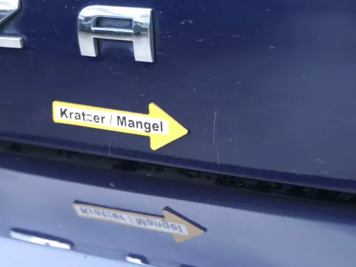 Ibiza 6L Heckklappe Klappe hinten Kofferraumklappe blau LS5G - ohne Spoiler (184391)