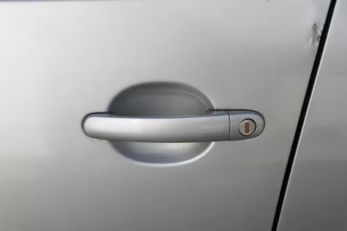 Golf 5 V 1K Tür Türblatt vorne links Fahrertür 4/5-Türer silber LA7W + Rahmen (184421)