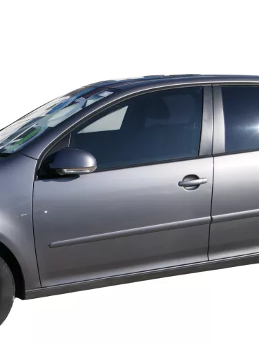 Golf 5 V 1K Tür Türblatt vorne links Fahrertür 4/5-Türer grau LA7T + Rahmen (184452)