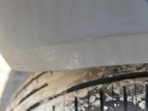 VW Golf 5 1K Limousine Stoßstange hinten Heckstoßstange grau LA7T (184454)