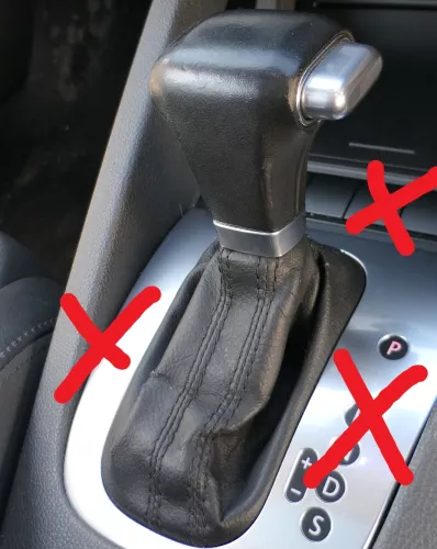 VW Golf 5 1K Schaltknauf Schaltknüppel Schaltsack (184465)