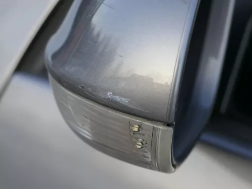 Golf 5 1K Spiegel Außenspiegel links grau LA7T memory Leuchte Umfeld anklappbar (184474)
