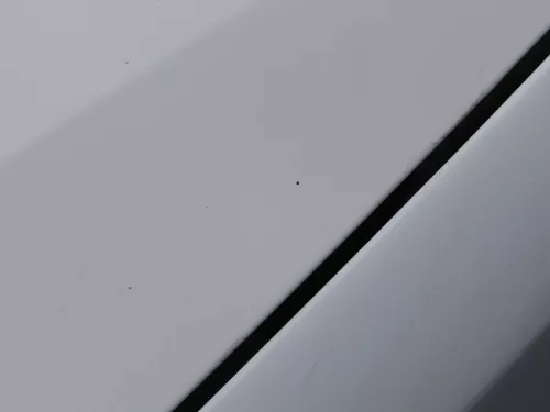VW Polo 6R 6C Motorhaube Klappe vorn vorne weiß LB9A  - DELLE Knick Bilder! (184493)