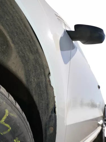 VW Polo 6R 6C Kotflügel vorne links weiß LB9A (184496)
