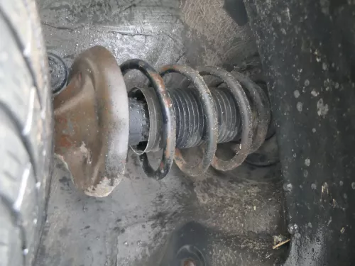 2 Stück VW Golf 4 Octavia A3 Stoßdämpfer Federbein Feder vorne 1J0413031BJ (184573)