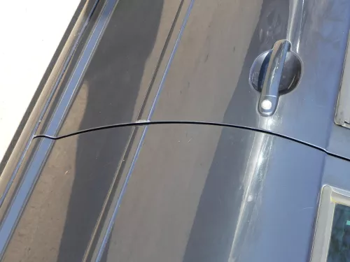 VW Golf 4 Bora Tür vorne links Fahrertür 4/5-Türer Kombi Variant grau LC7V (184592)