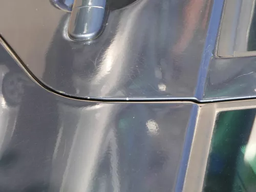 VW Golf 4 Bora Tür hinten links nur Kombi / Variant grau LC7V - ohne Anbauteile (184593)