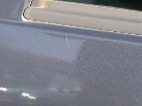 VW Golf 4 Bora Tür hinten links nur Kombi / Variant grau LC7V - ohne Anbauteile (184593)