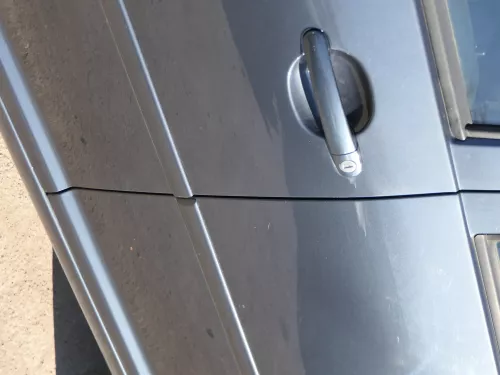 VW Golf 4 Bora Tür hinten links nur Kombi / Variant grau LC7V - ohne Anbauteile (184593)