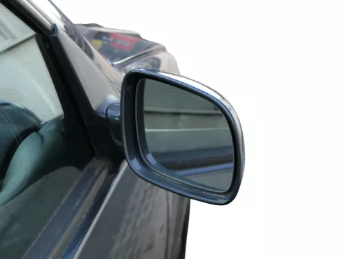 VW Golf 4 Bora elektrischer Spiegel vorne rechts Außenspiegel grau LC7V + Glas (184611)