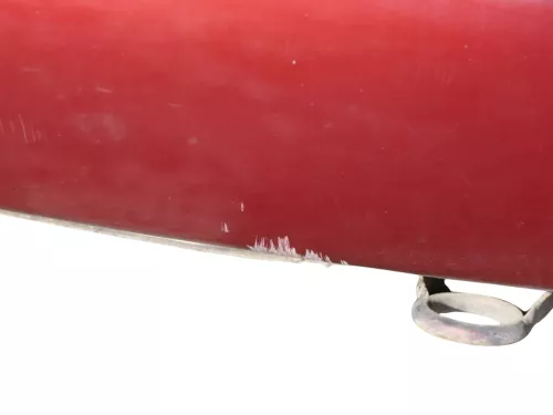 Skoda Fabia 6Y Kombi Stufenhec Stoßstange hinten Heckstoßstange rot braun LF3T (184630)