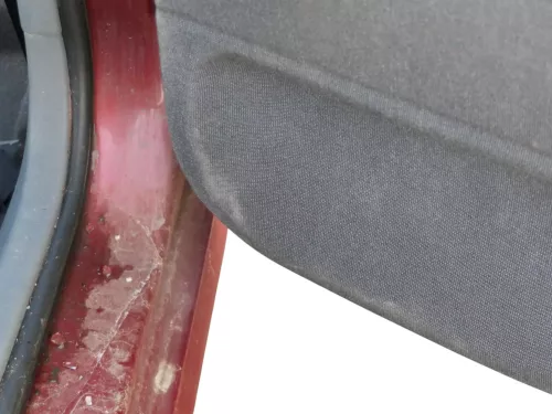 1x Fabia 6Y Kombi Türverkleidung Verkleidung Tür hinten rechts schwarz anthrazit (184635)