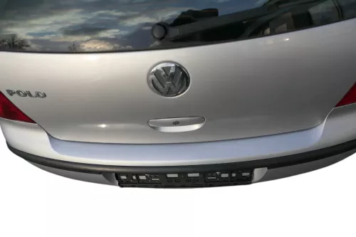 VW Polo 9N 9N3 Stoßstange Heckstoßstange hinten silber grau LA7W (184654)