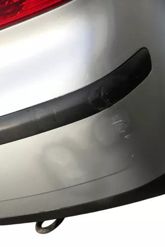 VW Polo 9N 9N3 Stoßstange Heckstoßstange hinten silber grau LA7W (184654)