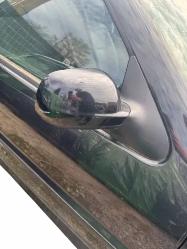 VW Polo 6N2 manueller Spiegel Außenspiegel rechts außen schwarz LC9Z (184672)