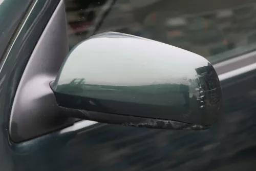 Skoda Fabia 6Y elektrisch Spiegel Außenspiegel links mit Glas grün LF8C