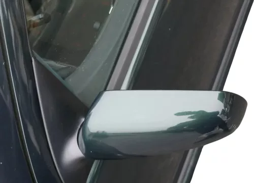 Skoda Fabia 6Y elektrisch Spiegel Außenspiegel links mit Glas grün LF8C (184738)