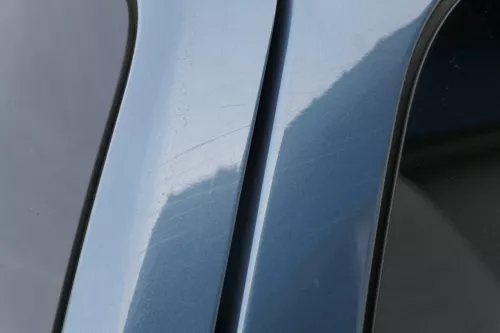 VW Sharan 7M Heckklappe Scheibe  Klappe hinten ab Bj.2000 blau LC5W ohneAnbautei (184756)