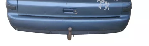 VW Sharan Alhambra 7M Stoßstange hinten Heckstoßstange blau LC5W Facelift PDC (184760)