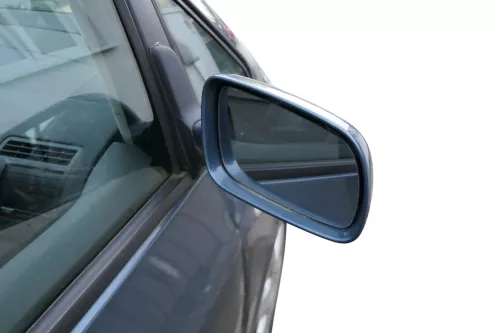 VW Sharan Alhambra elektrischer Spiegel Außenspiegel rechts blau LC5W