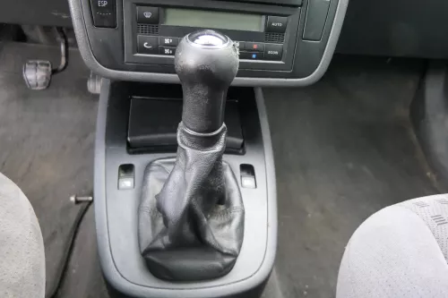 VW Sharan Alhamb 7M 6-Gang Schaltknauf Schaltsack Schaltung Schaltknüppel Lede (184771)
