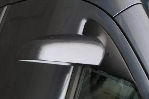 Skoda Fabia 6Y elektrisch Spiegel Außenspiegel links mit Glas grau LF7V (184796)