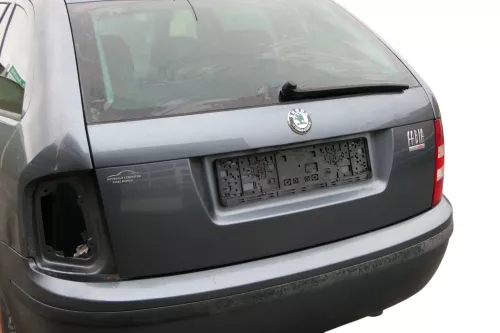Skoda Fabia 6Y Combi Kombi Heckklappe Kofferraumklappe Klappe grau LF7V (184803)