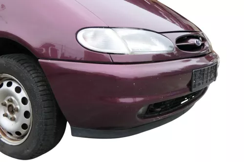 VW Sharan 7M Stoßstange Frontstoßstange vorne Nebelscheinwerfer Fleurie-Rot 93 (184821)