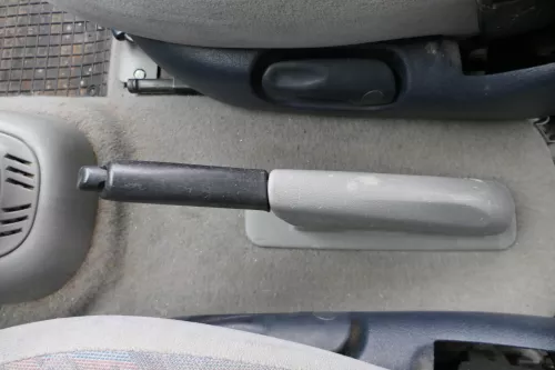 VW Sharan 7M Galaxy WGR Handbremse Feststellbremse Verkleidung Abdeckung grau (184836)