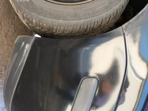 VW Polo 9N Stoßstange Frontstoßstange vorne schwarz L041 (184877)