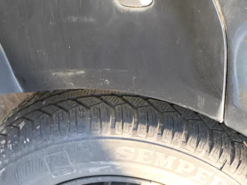 VW Polo 9N Stoßstange Frontstoßstange vorne schwarz L041 (184877)