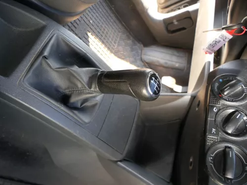VW Polo 9N 9N3 Schaltknauf Schaltsack Schaltung 6Q1711113F schwarz (184884)