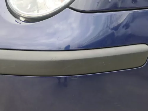 VW Polo 9N Stoßstange Frontstoßstange vorne blau LB5N (184893)