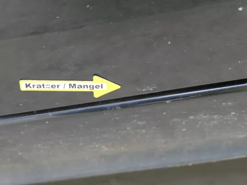 Sharan 7M Tür rechts vorne Beifahrertür schwarz abBj2000 Facelift ohneAnbauteile (184931)