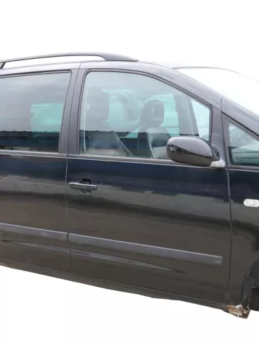 Sharan 7M Tür rechts vorne Beifahrertür schwarz abBj2000 Facelift ohneAnbauteile