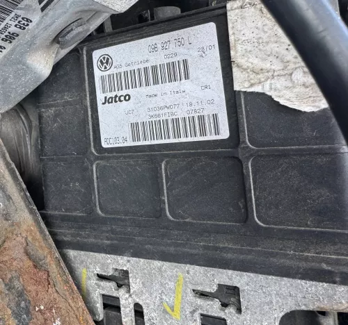 VW Sharan 7M Automatikgetriebe Steuergerät 09B927750L 1,9 TDI AUY (184952)