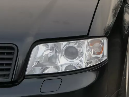 A6 4B Motorhaube Klappe vorn Facelift (ab. Mitte 2002) schwarz LZ9W  OHNE Grill (184966)