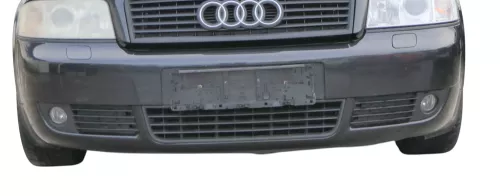 Audi A6 4B Frontstoßstange Stoßstange vorne Stoßfänger schwarz LZ9W Facelift SWR (184967)