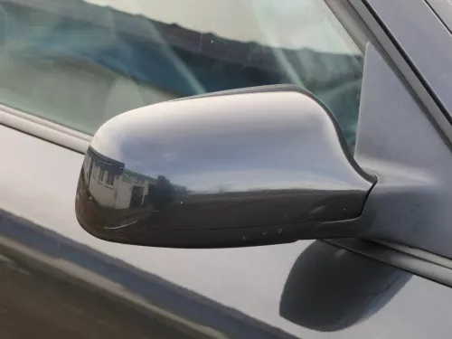 A6 4B Spiegel Außenspiegel rechts schwarz LZ9W elektrisch anklappbar abblendbar (184972)