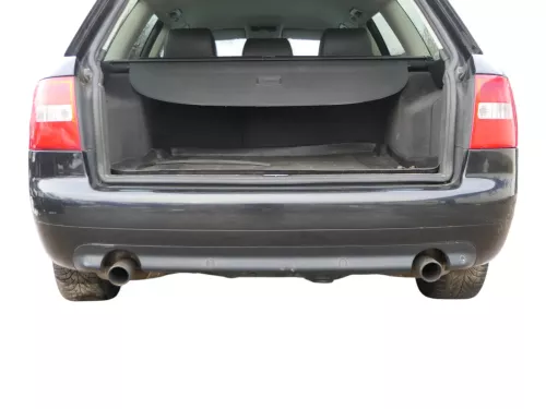 Quattro A6 4B Kombi Stoßstange hinten Heckstoßstange schwarz LZ9W Facelift + PDC