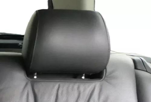 1x A4 B5 A6 4B Kopfstütze hinten rechts/links Leder schwarz soul Buffalino